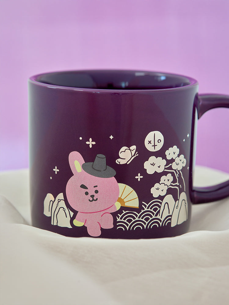 BT21 COOKY Premium K Edition mother-of-pearl graphic mug (320 ml)