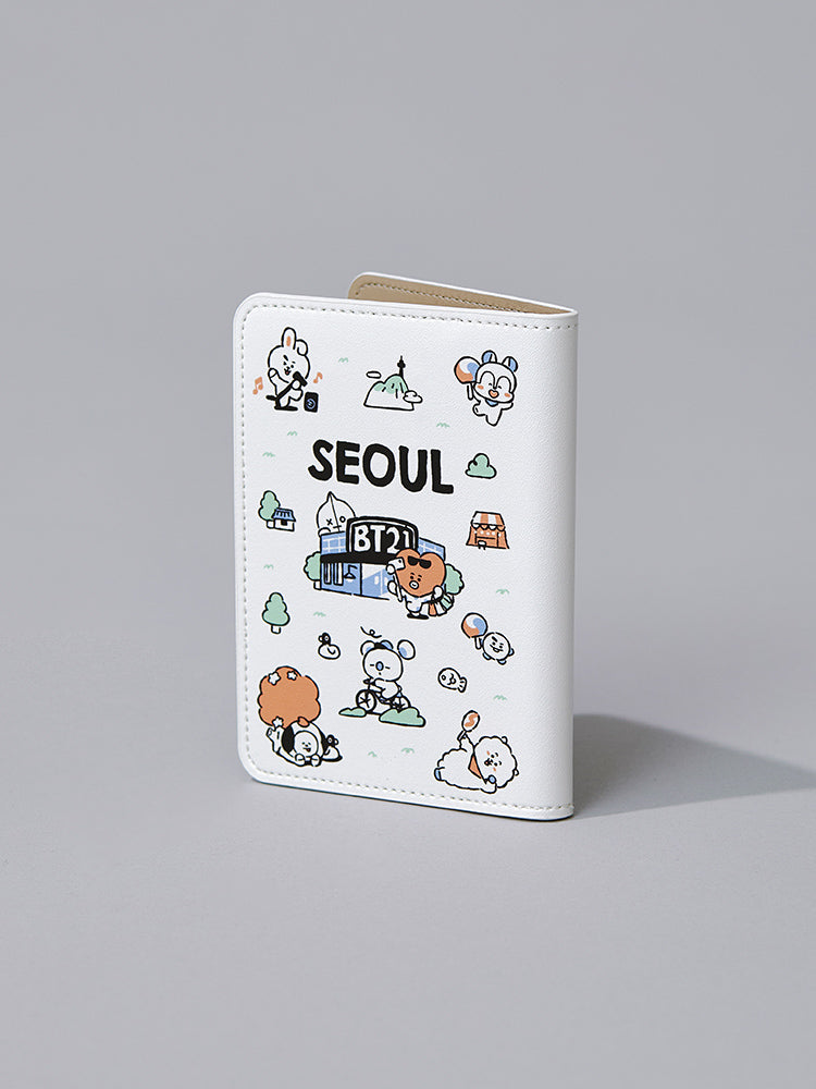 BT21 Seoul Edition Passport Case