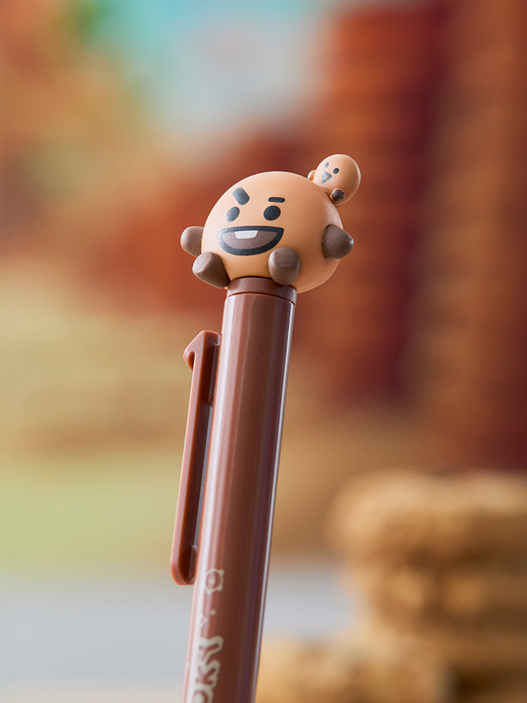 BT21 SHOOKY The King & BAKY Figure Ballpoint Pen
