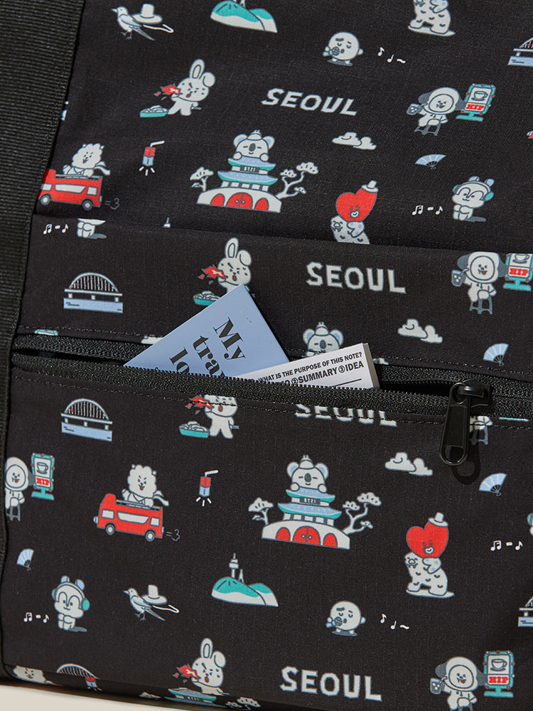 BT21 Seoul Edition Travel Folding Bag