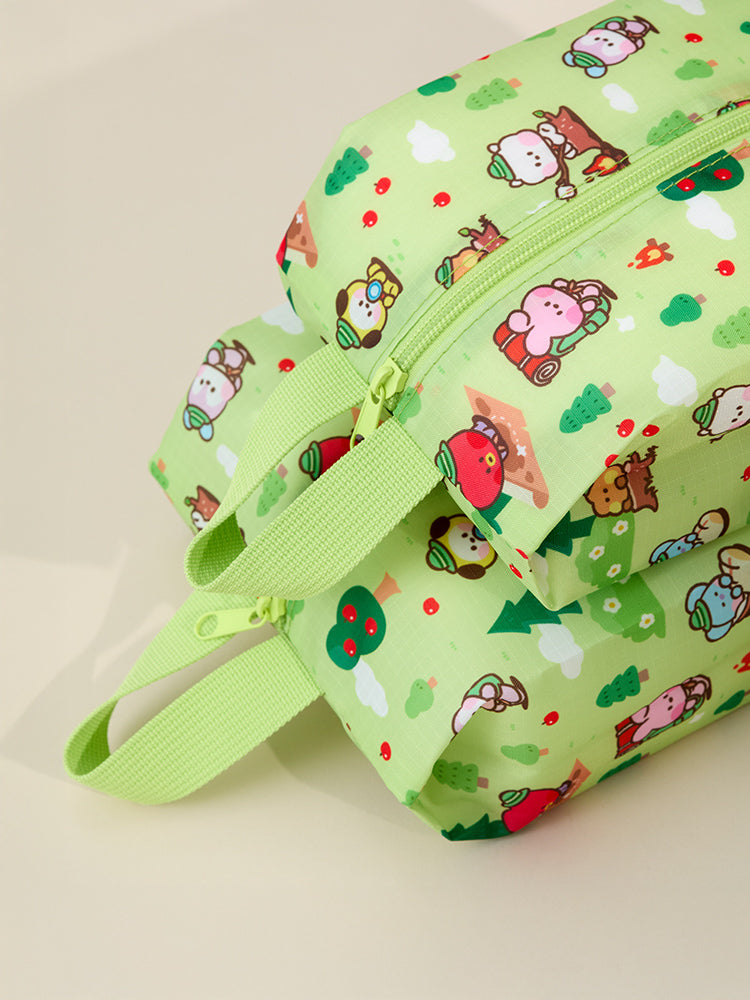 BT21 Mini Scout Multi Pouch Set (GREEN)