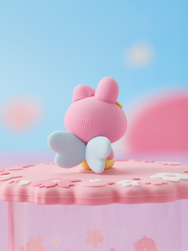 BT21 COOKY BABY Spring Fairy Glass Cup & Lid (340 ml)