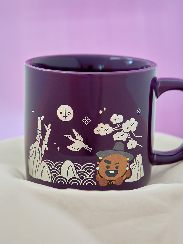 BT21 SHOOKY Premium K Edition mother-of-pearl graphic mug (320 ml)