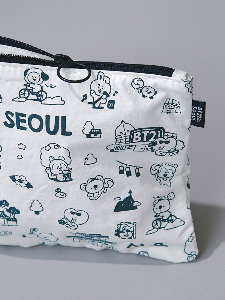 BT21 Seoul Edition Pouch