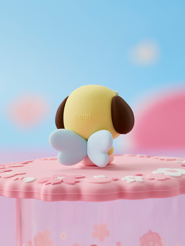 BT21 CHIMMY BABY Spring Fairy Glass Cup & Lid (340 ml)