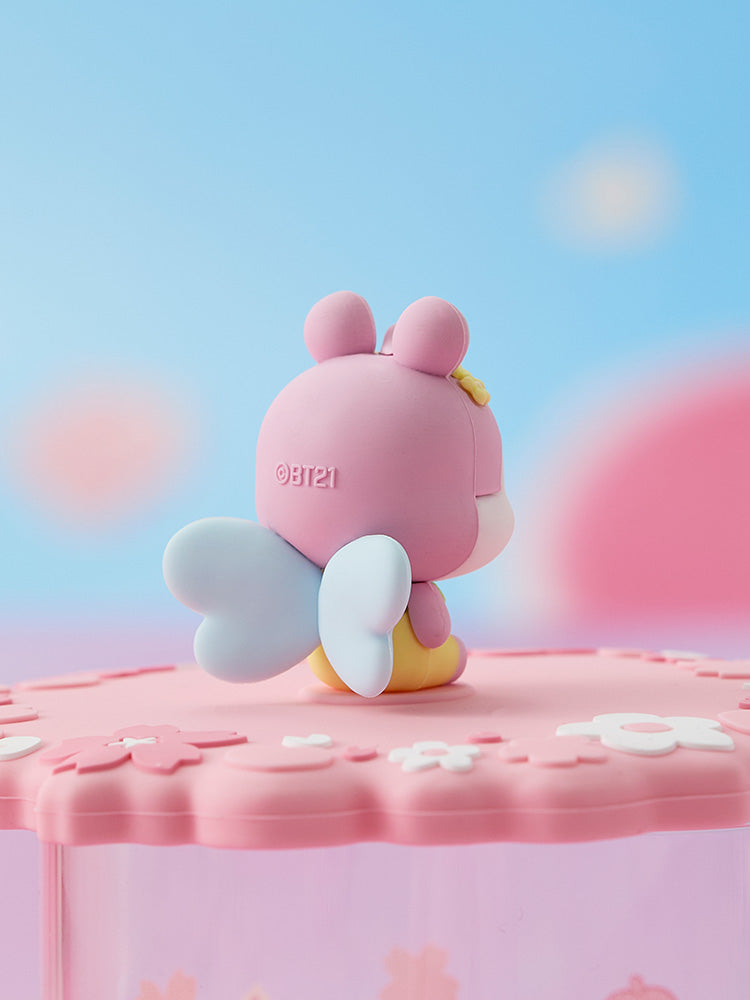 BT21 MANG BABY Spring Fairy Glass Cup & Lid (340 ml)