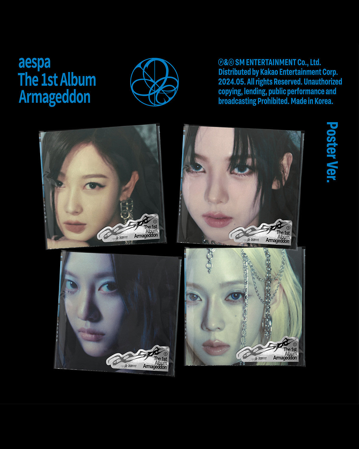 The 1st Album 'Armageddon' (Poster Ver.)