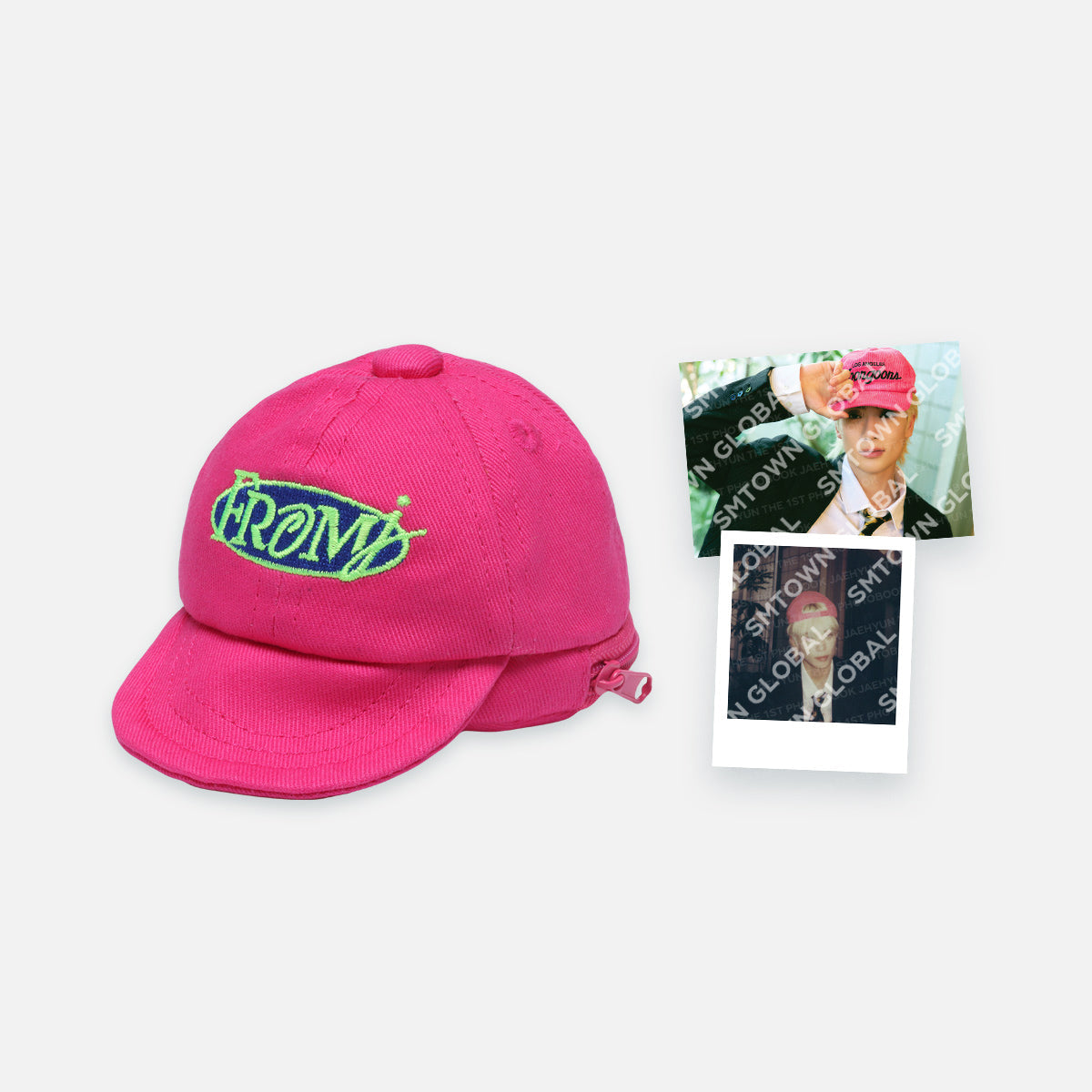BALL CAP KEY RING SET - JAEHYUN THE 1ST PHOTOBOOK [ FROM J : LOVE ACROSS THE MILES ] MD