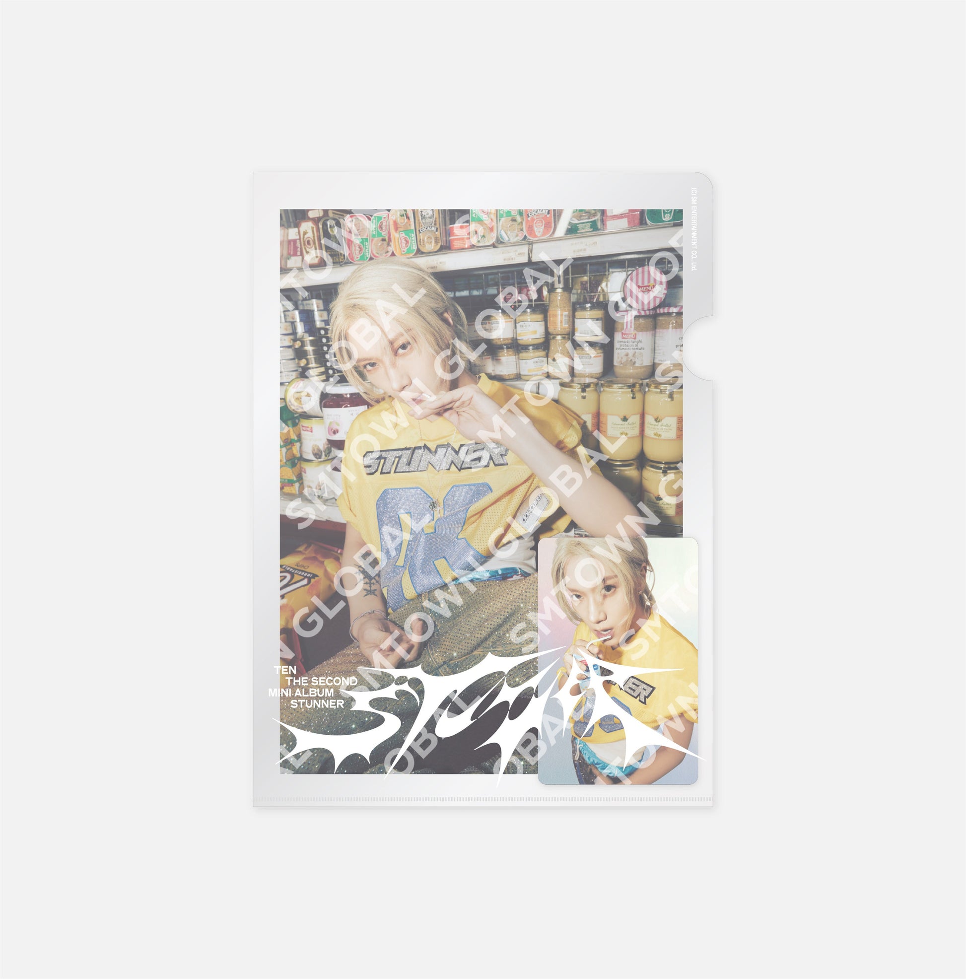 POSTCARD + HOLOGRAM PHOTO CARD SET - TEN The 2nd Mini Album [STUNNER]