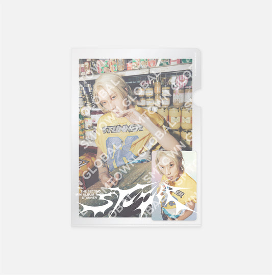 POSTCARD + HOLOGRAM PHOTO CARD SET - TEN The 2nd Mini Album [STUNNER]