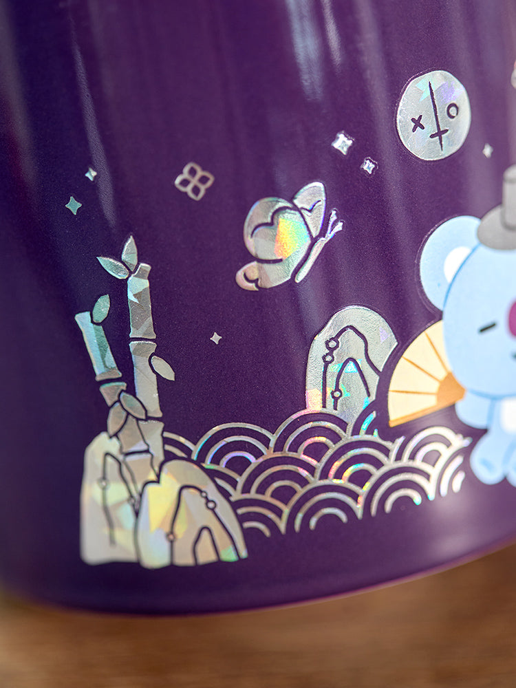 BT21 KOYA Premium K Edition mother-of-pearl graphic mug (320 ml)
