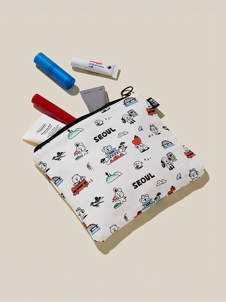 BT21 Seoul Edition Pouch