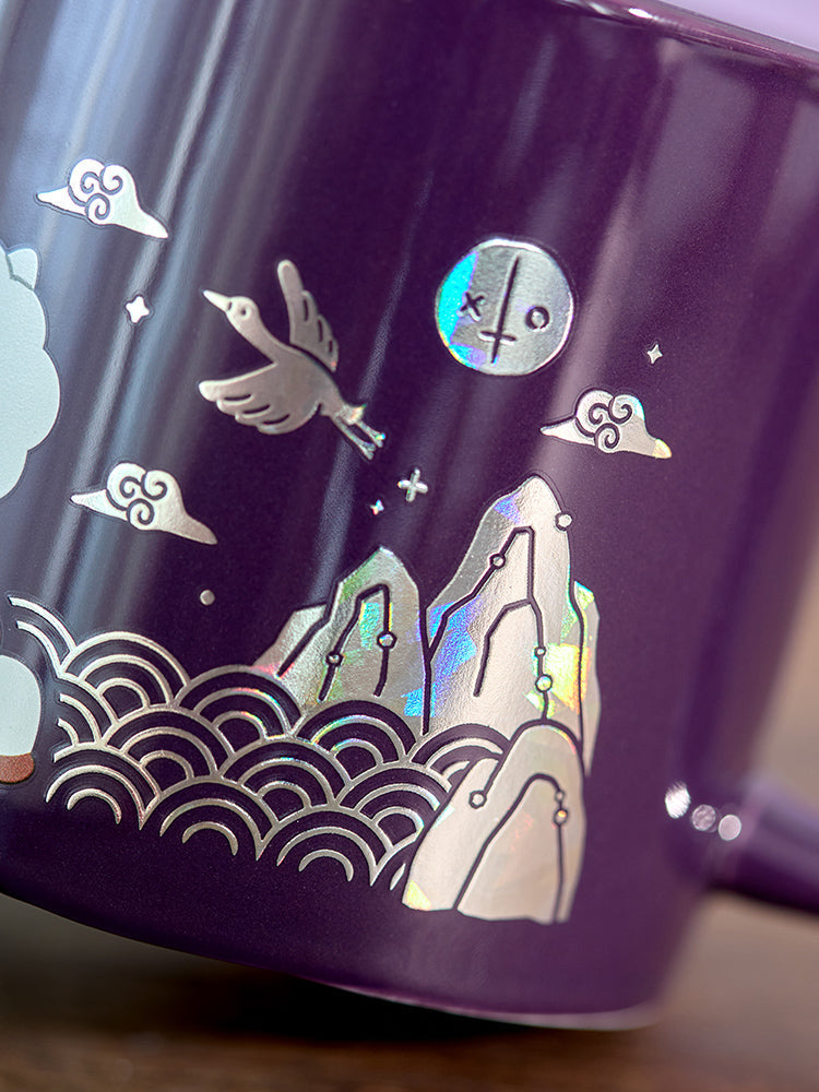 BT21 RJ Premium K Edition mother-of-pearl graphic mug (320 ml)
