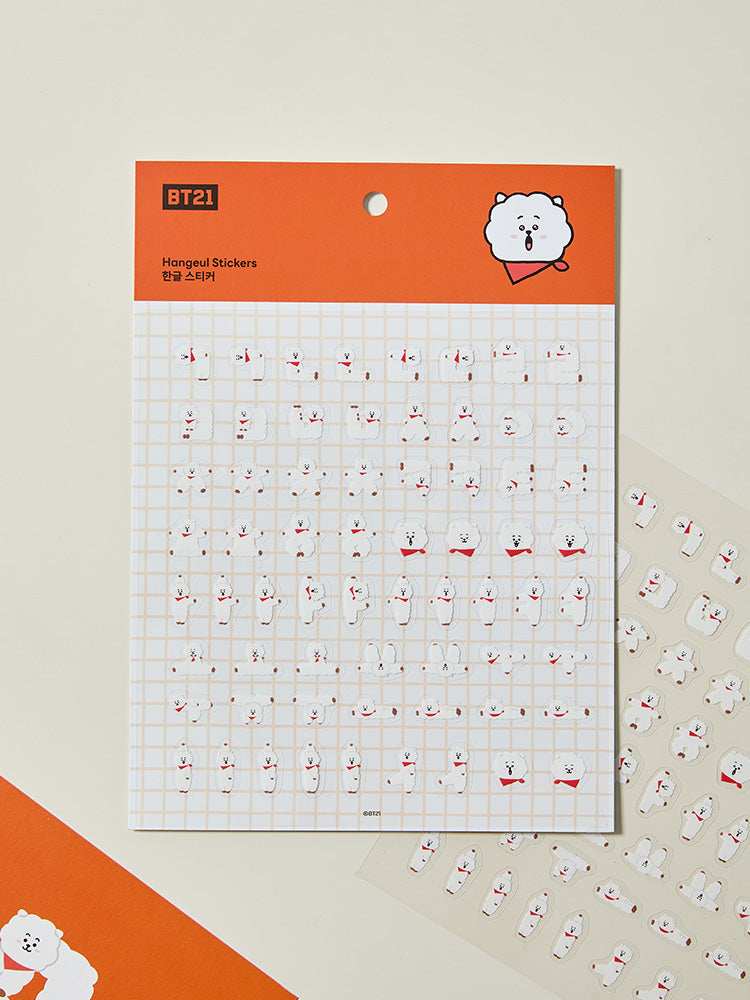 BT21 Suvenir Korean Sticker