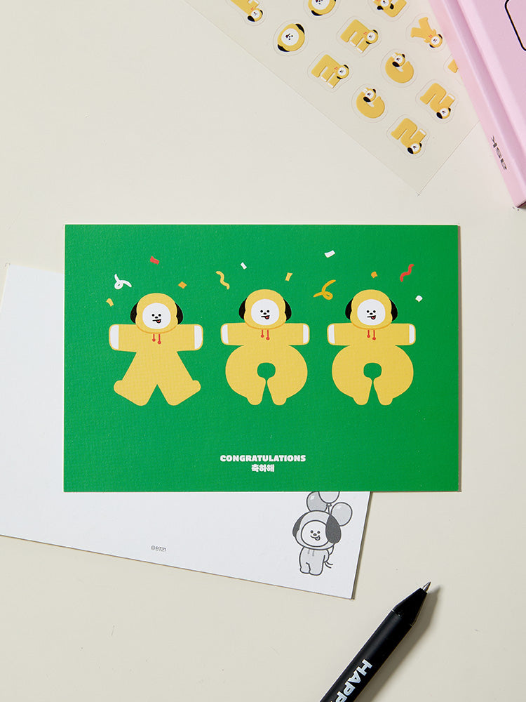 BT21 Suvenir Korean Postcard