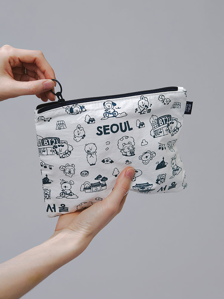 BT21 Seoul Edition Pouch