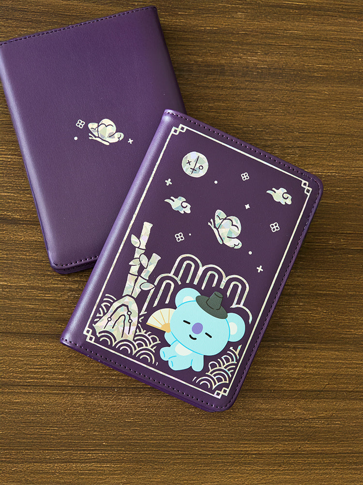 BT21 KOYA Premium K Edition Mother-of-pearl Graphic Passport Case