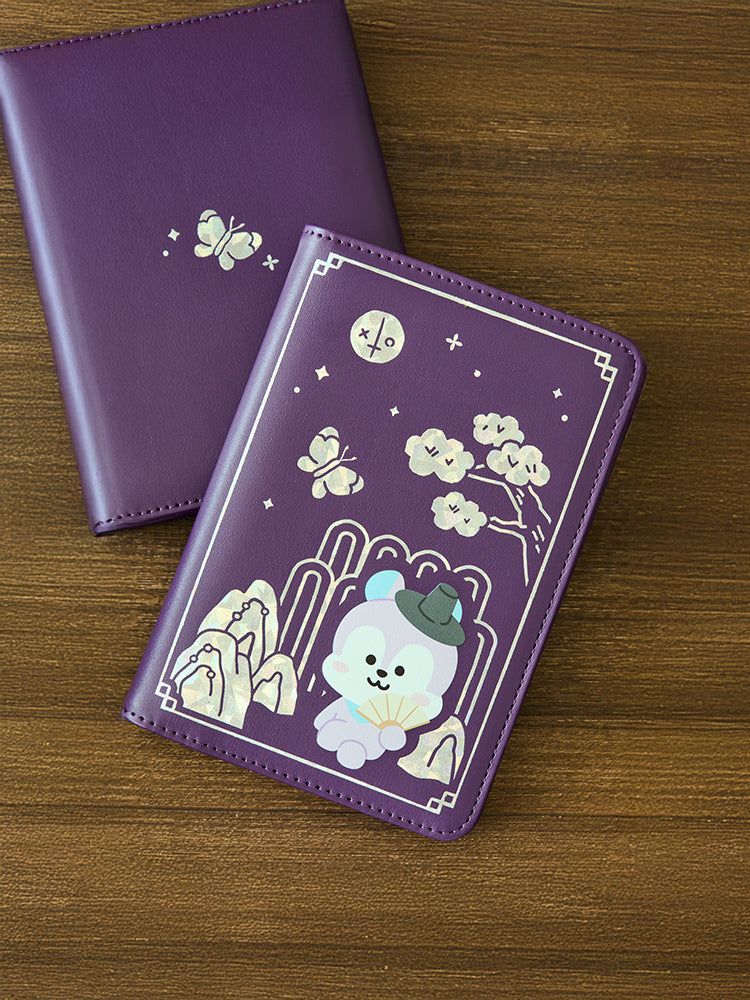 BT21 MANG Premium K Edition Mother-of-Pearl Graphic Passport Case