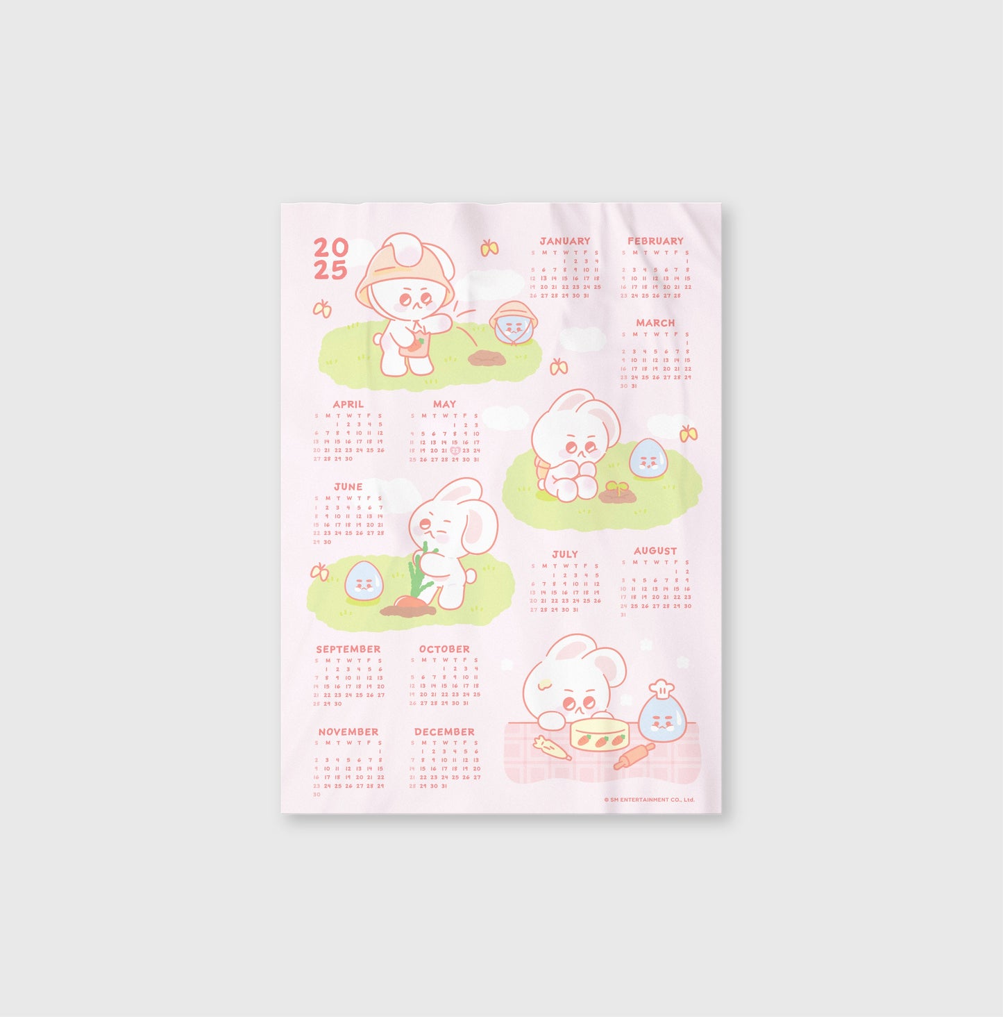 FABRIC CALENDAR - 2025 SUHO CONCERT ENCORE MD