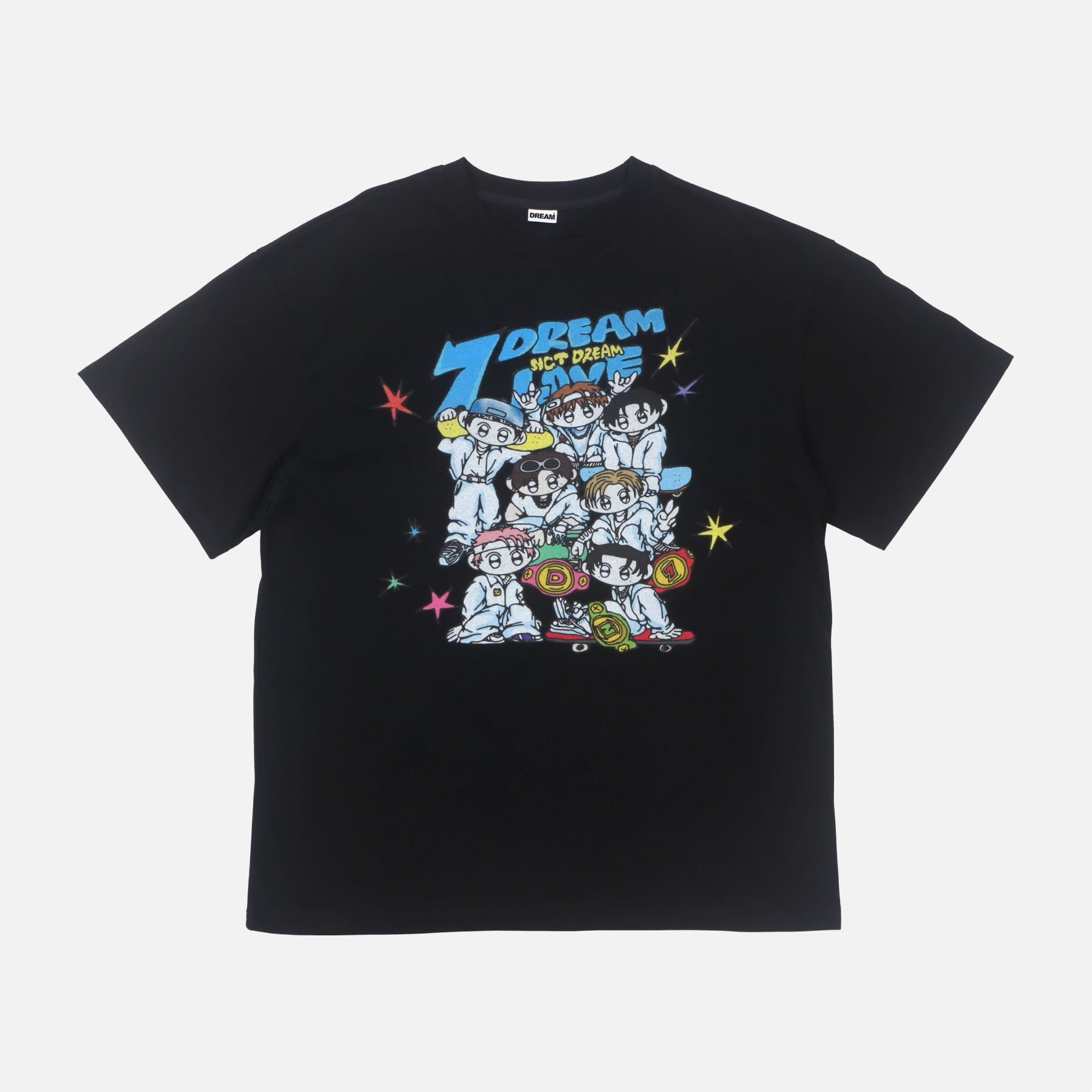 T-SHIRT (ILLUSTRATION ver,) - NCT DREAM POP-UP [TIME RIDERS] MD