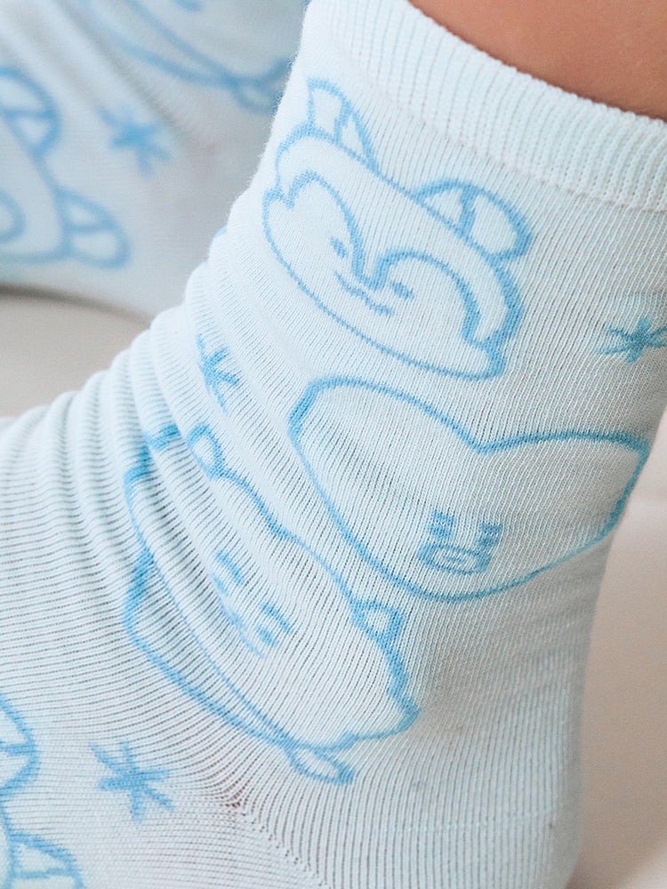 BT21 Basic Jacquard Socks Candy Gift Set (2 PCS)