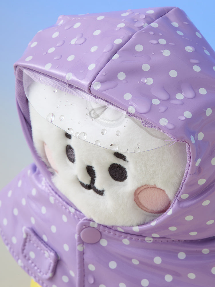 BT21 Rainy Day Closet Raincoat Boots Set