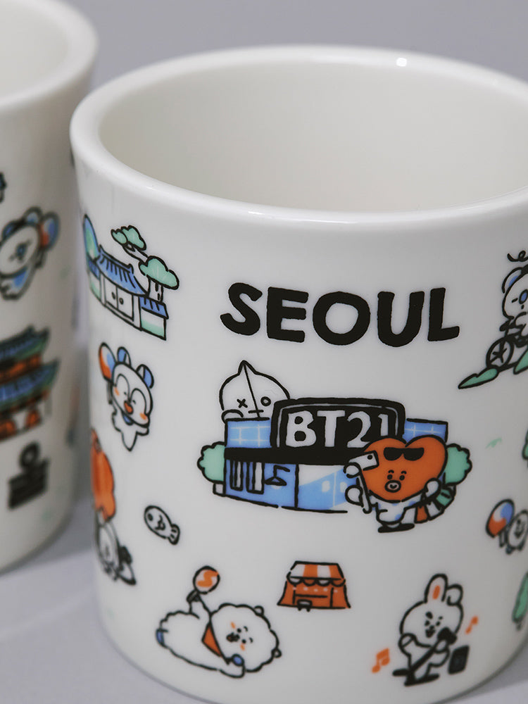 BT21 Seoul Edition Mug (340 ml)