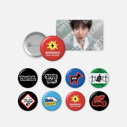 PIN BUTTON SET - The 2nd Mini Album 'Upside Down'