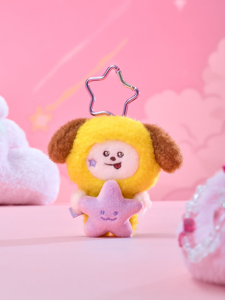 BT21 The Journey Purple Star doll key ring