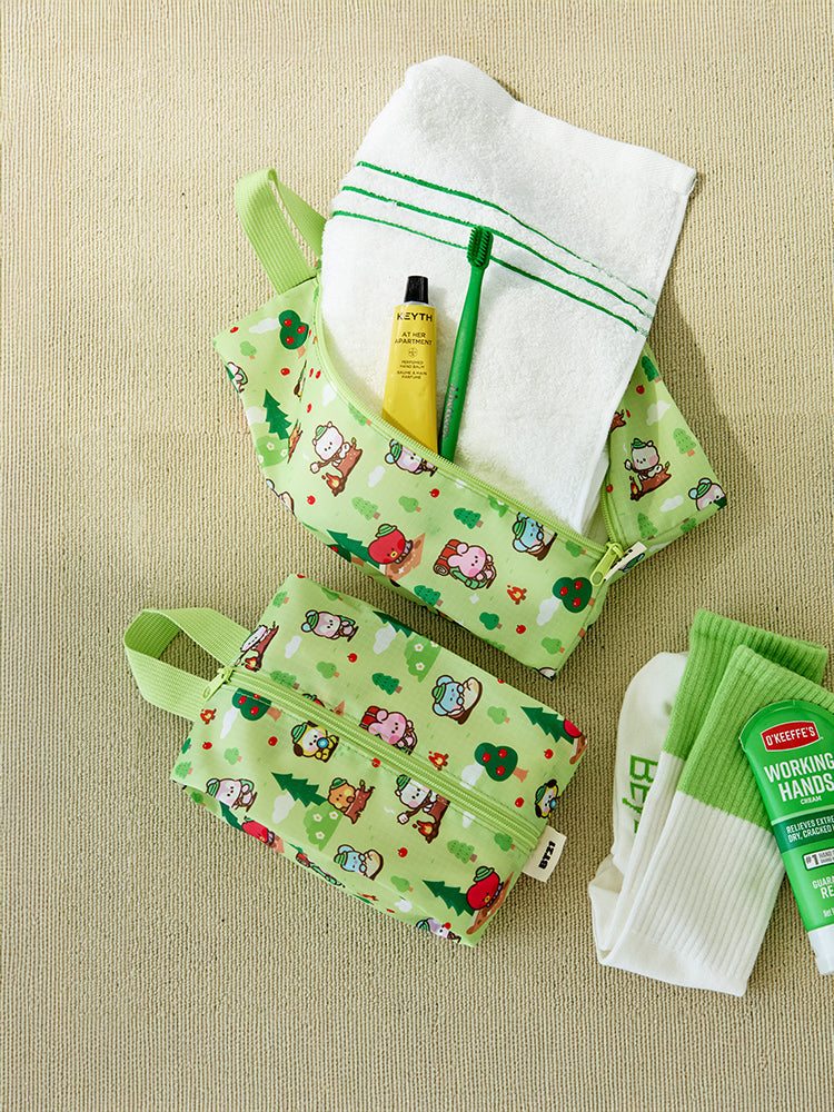 BT21 Mini Scout Multi Pouch Set (GREEN)
