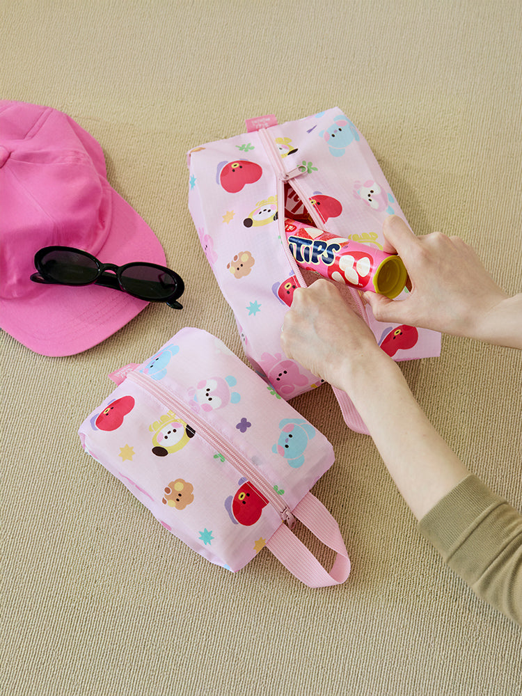 BT21 Mini Scout Multi Pouch Set (PINK)