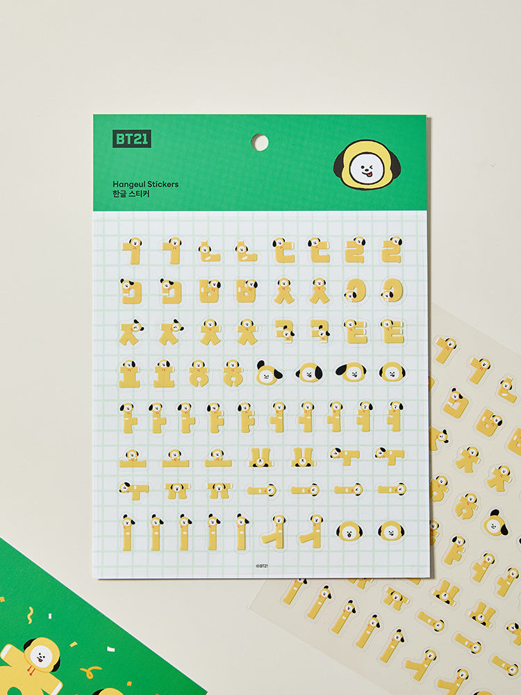 BT21 Suvenir Korean Sticker