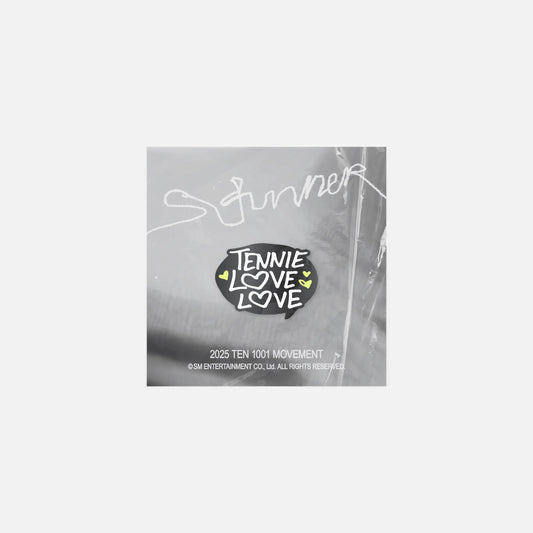 BADGE [HANDWRITING ver.] - 2025 TEN CONCERT 1001 MOVEMENT 'STUNNER' IN SEOUL MD