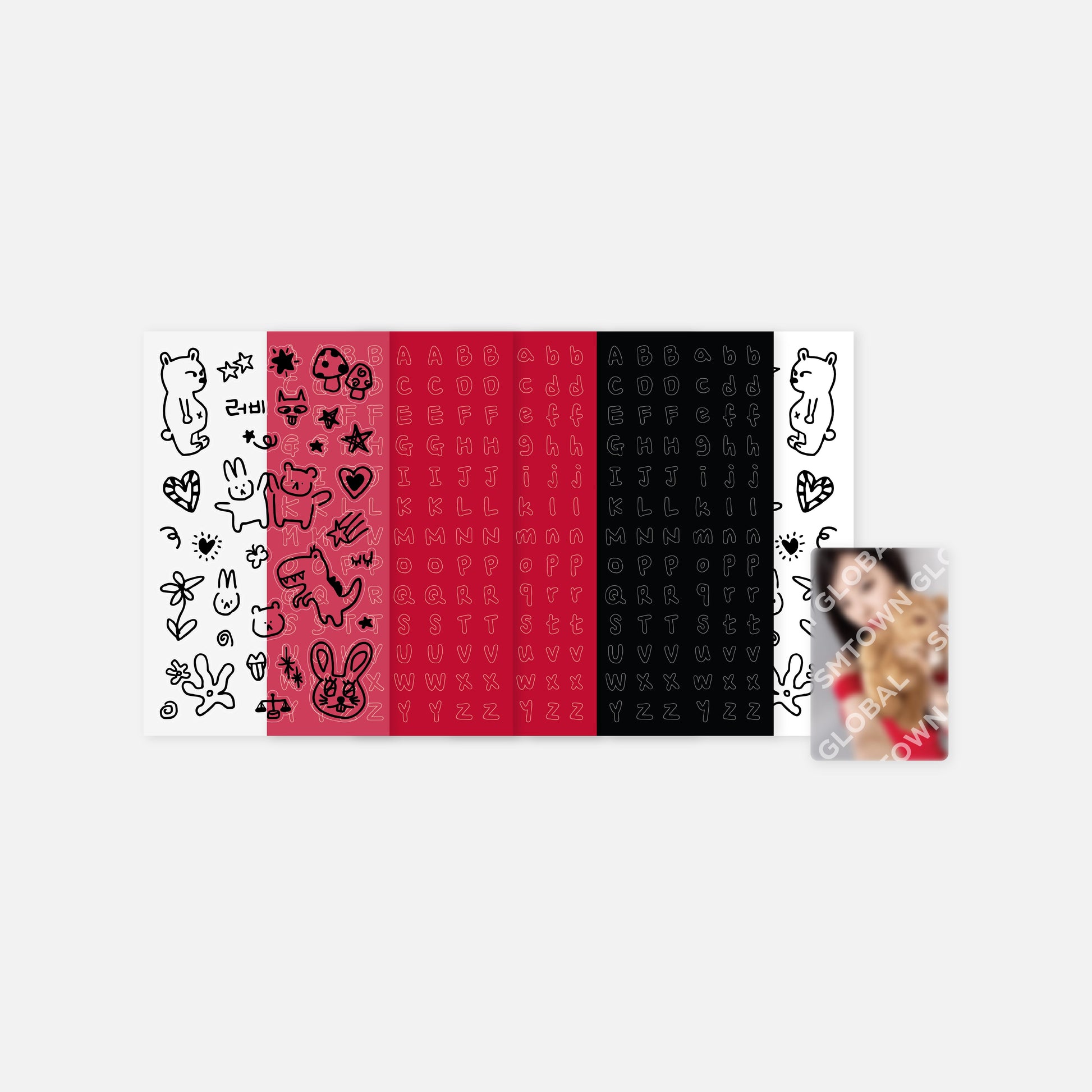 CONCERT DECO STICKER SET - 2025 IRENE & SEULGI Concert Tour [BALANCE] in SEOUL MD