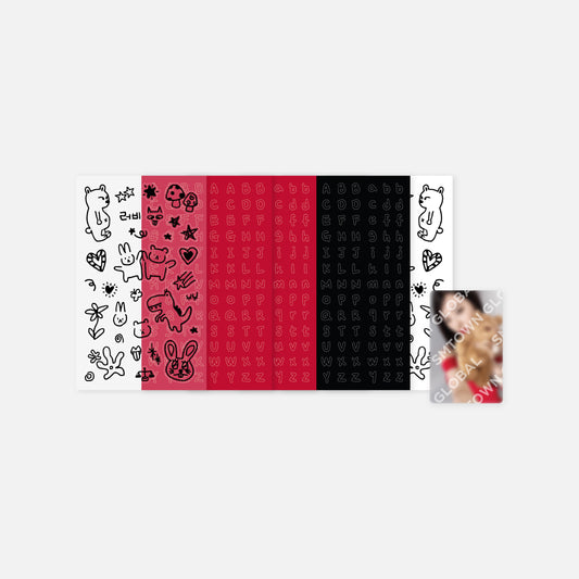 CONCERT DECO STICKER SET - 2025 IRENE & SEULGI Concert Tour [BALANCE] in SEOUL MD