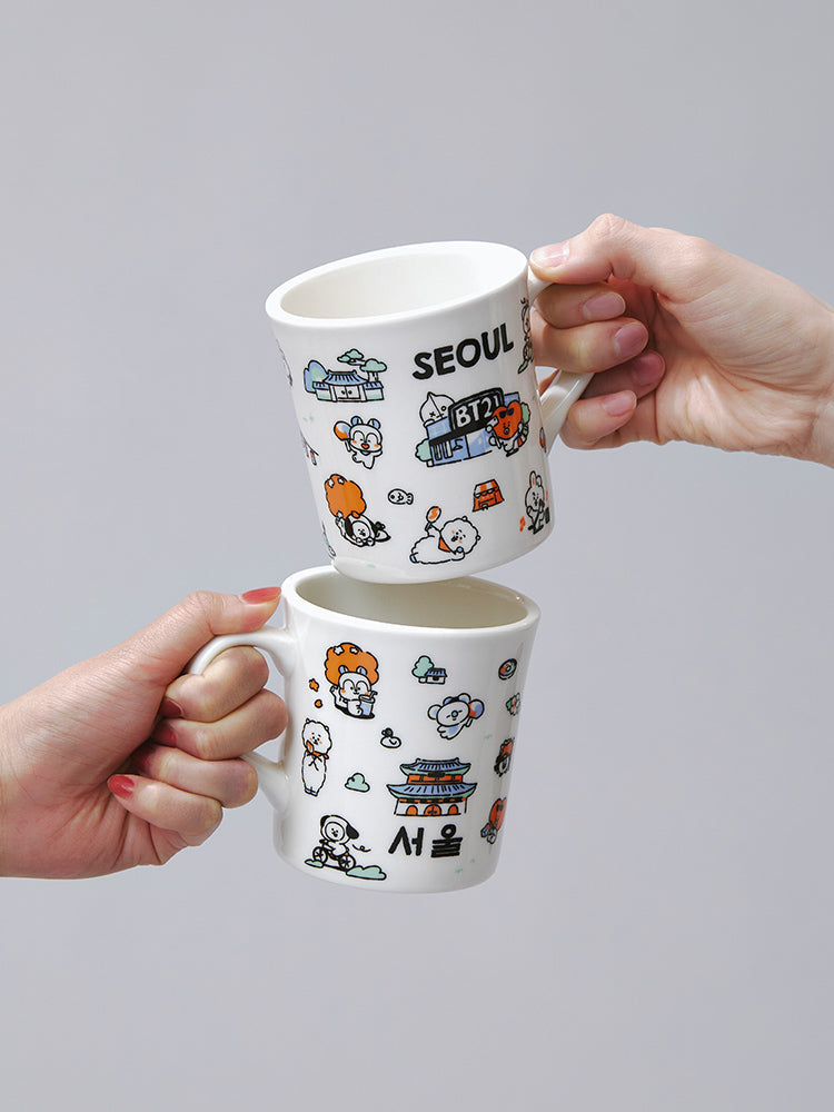 BT21 Seoul Edition Mug (340 ml)