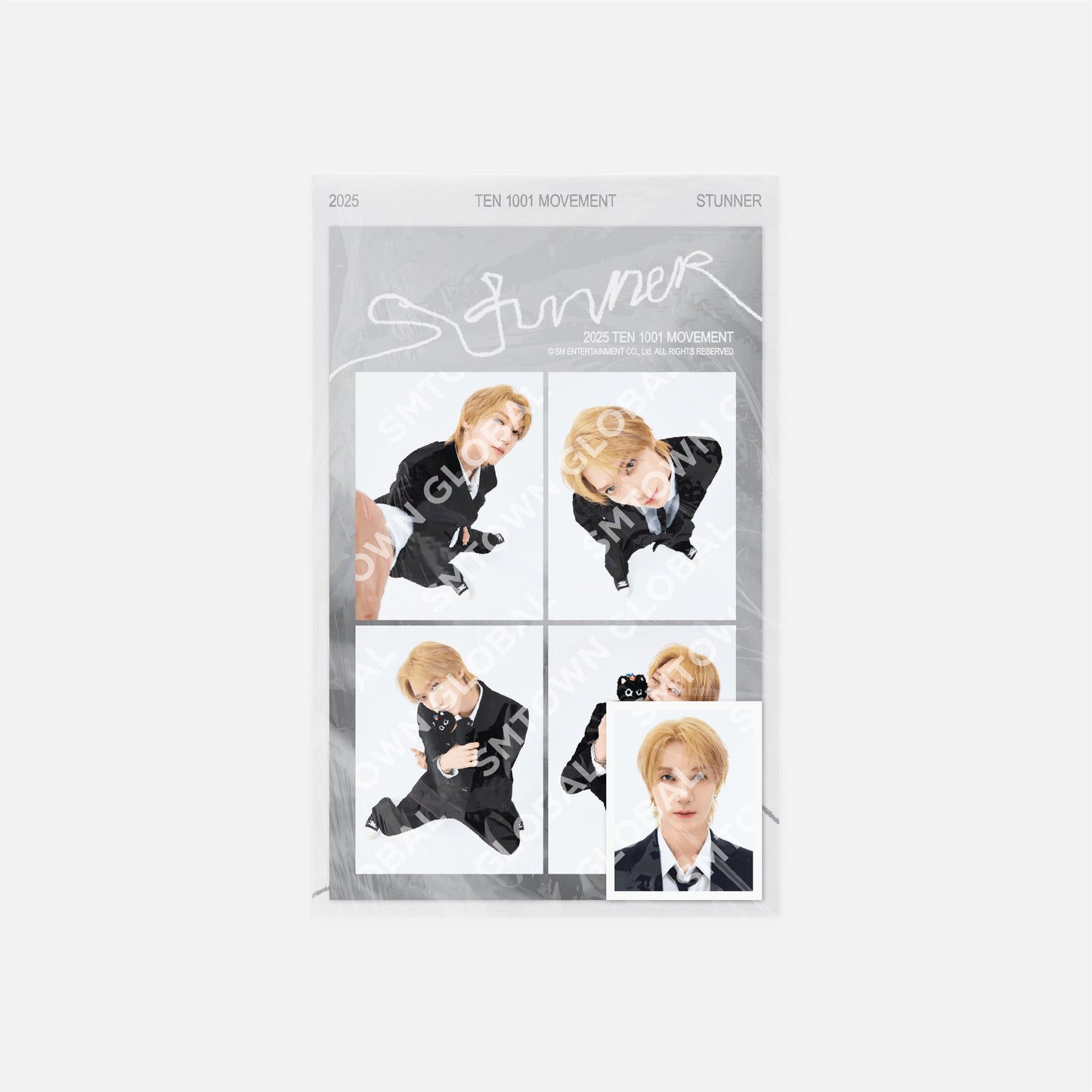 4 CUT PHOTO SET - 2025 TEN CONCERT 1001 MOVEMENT 'STUNNER' IN SEOUL MD