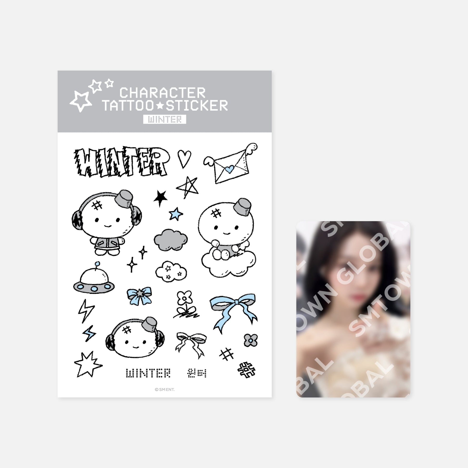 TATTOO STICKER SET - 2025 aespa LIVE TOUR - SYNK : aeXIS LINE - MD