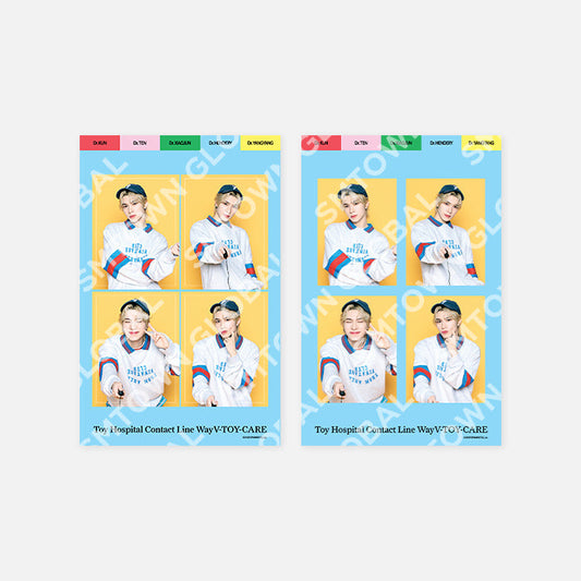 4 CUT PHOTO SET - 2025 SM ARTIST SEASON'S GREETINGS MD