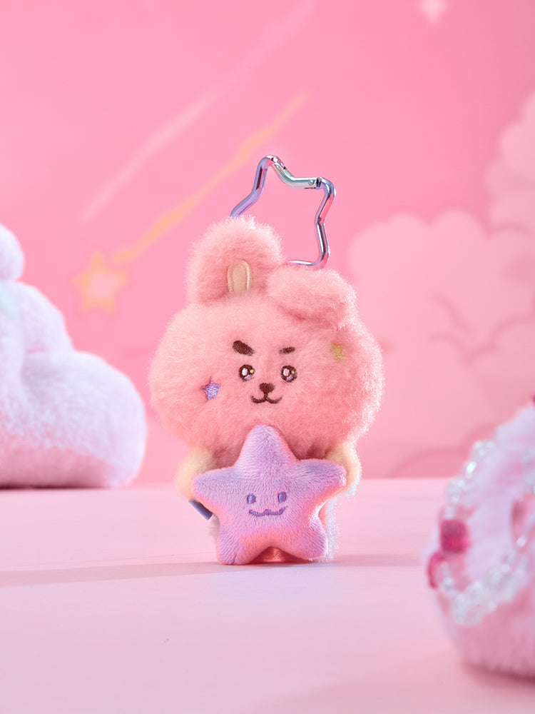 BT21 The Journey Purple Star doll key ring