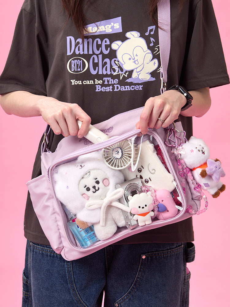 BT21 The Journey Transparent Pocket Multi-Crossbag