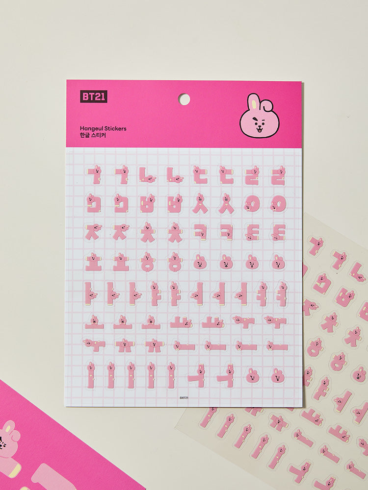 BT21 Suvenir Korean Sticker