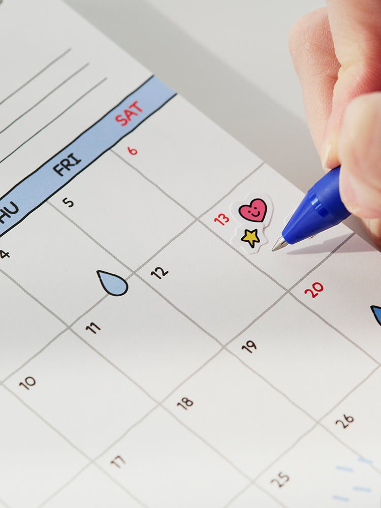 BT21 2026 Tabletop Calendar