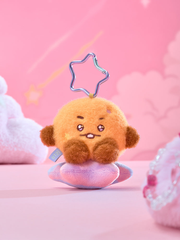 BT21 The Journey Purple Star doll key ring