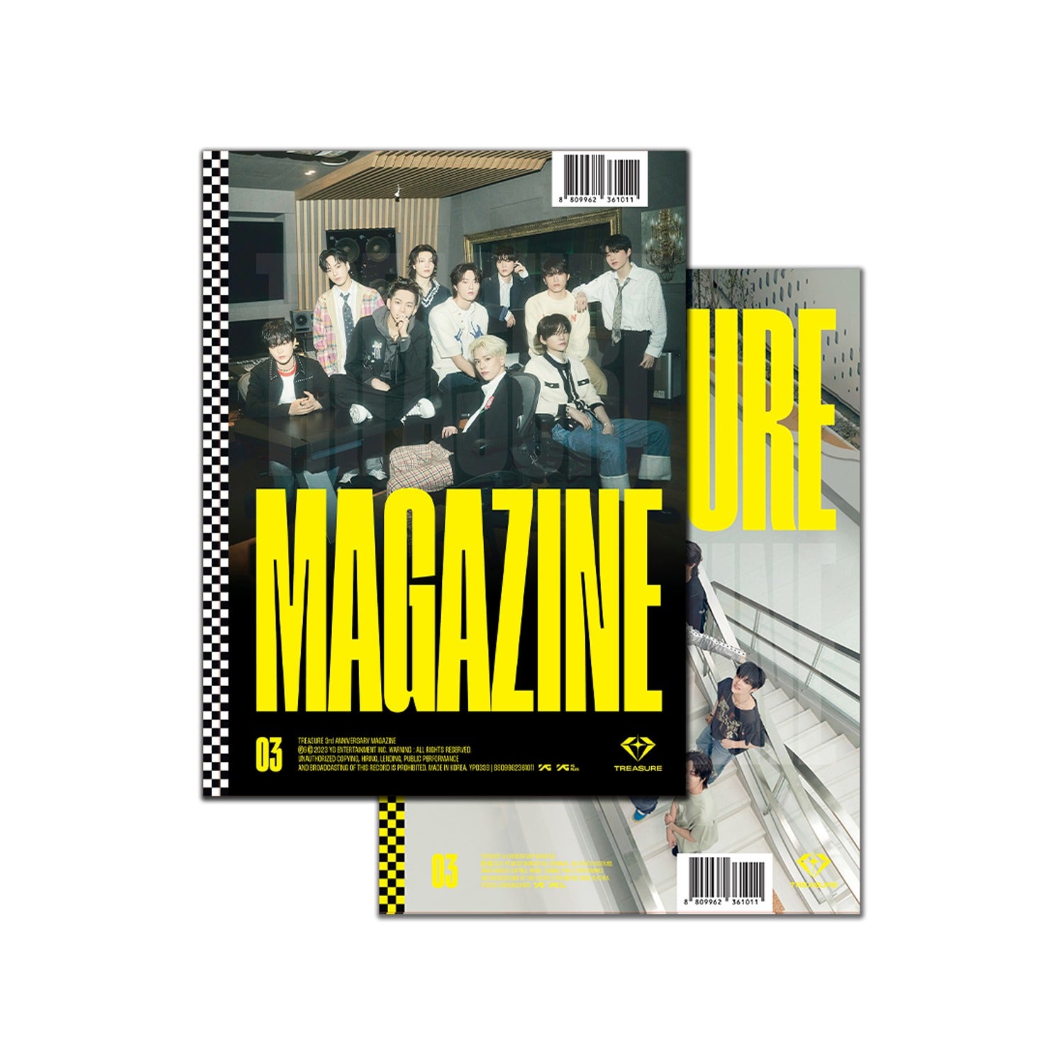 TREASURE 3rd ANNIVERSARY MAGAZINE - YG SELECT