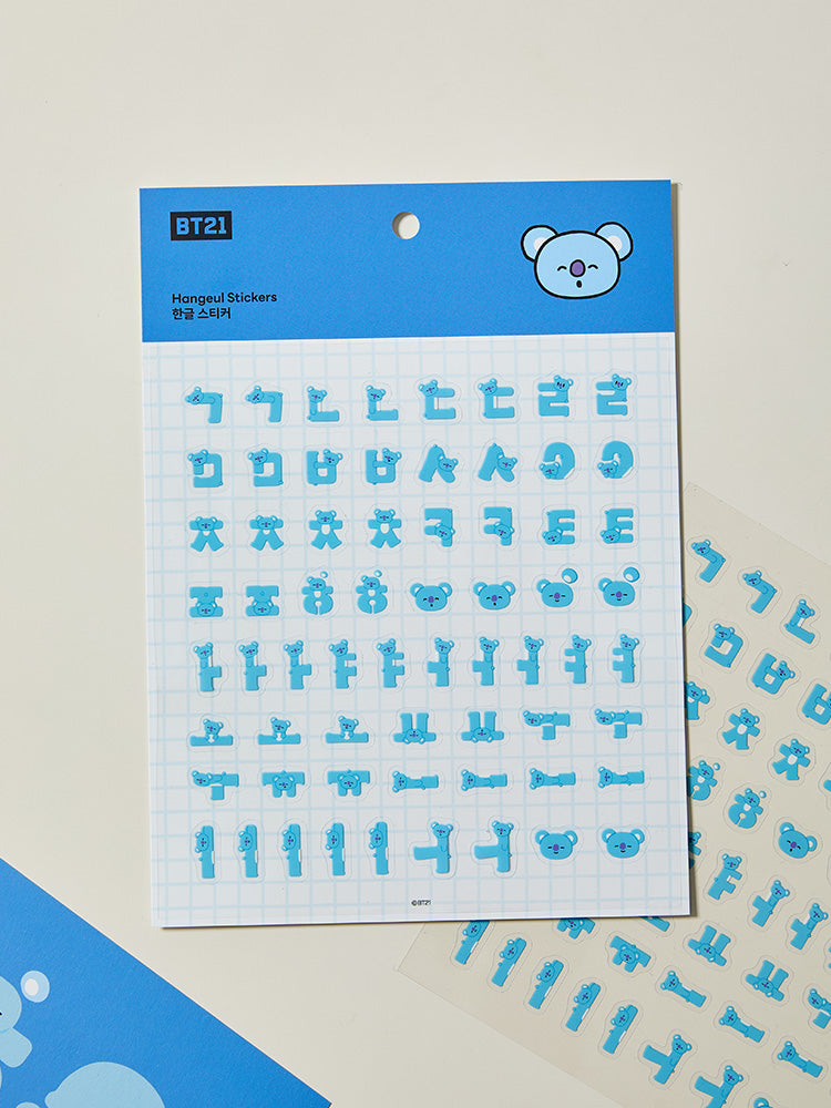 BT21 Suvenir Korean Sticker