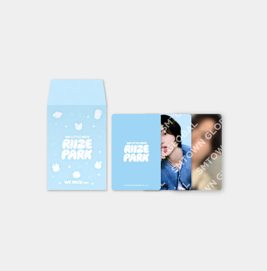 RANDOM TRADING CARD SET [WE RIIZE ver.] - RIIZE CHARACTER POP-UP 'WE LITTLE RIIZE @RIIZE PARK' MD