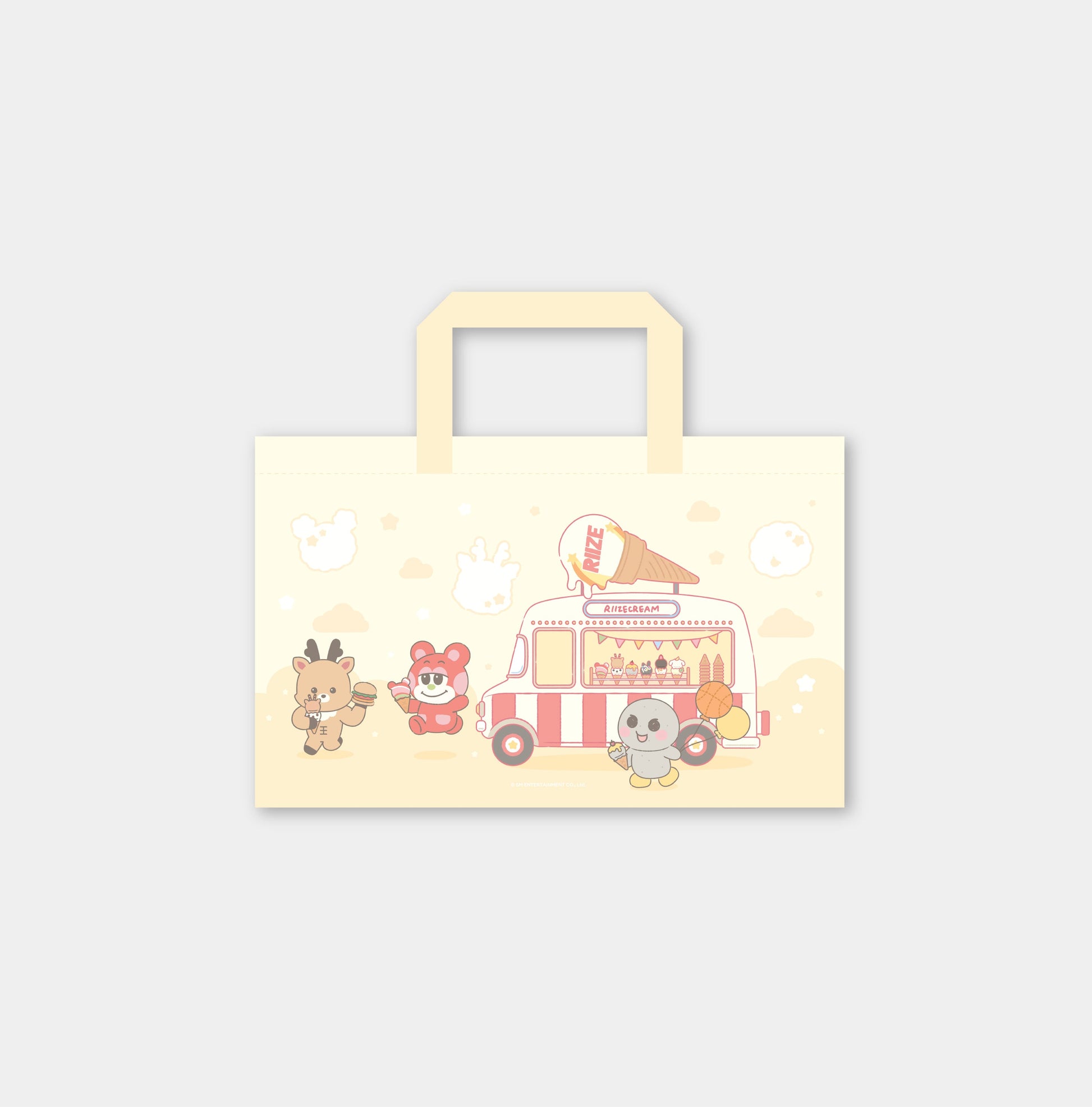 TARPAULIN BAG - RIIZE CHARACTER POP-UP 'WE LITTLE RIIZE @RIIZE PARK' MD