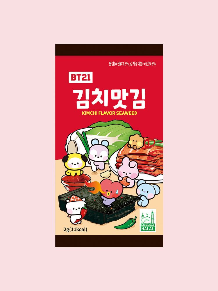 BT21 seasoned laver (2 g, 16 pieces)