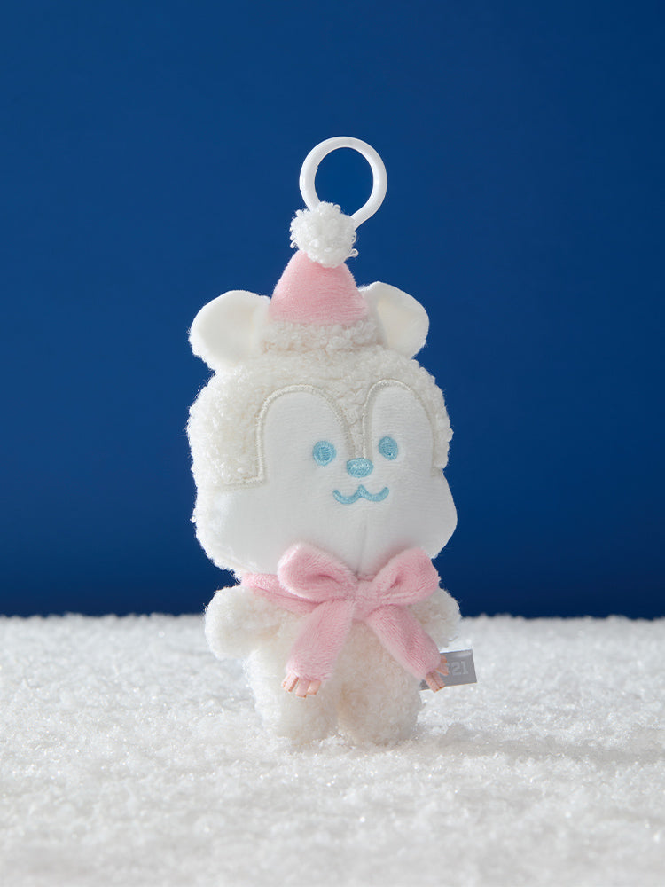BT21 Snowman doll key ring